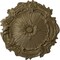 Ekena Millwork Plymouth Ceiling Medallion (Fits Canopies up to 1 5/8"), 16 3/4"OD x 1 3/8"P, Mississippi Mud CM16PLMMF - alternate 1